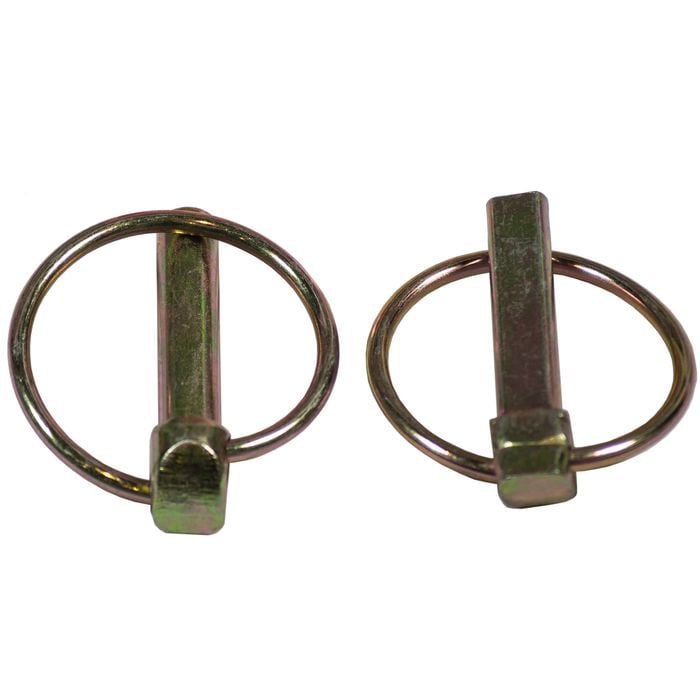 Goliath 9.5mm Brass Coated Lynch Pin - Pair