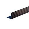 Metal Mate 25.4 x 25.4 x 1.5mm 1m Aluminium Bronze Fluted Angle