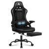 ALFORDSON Massage Gaming Chair Black