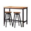 Levede 3PCS Bar Table & Stool Set