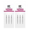 2x 3pc Target Swiss Firepoint Dart Point Replacement Spare Tip 30mm Silver