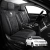 Australian Goose Edition Front Seat Covers for Toyota Corolla 2002 - 2007 Hatch/Sedan (E120/130) - Suede, Universal Fit - Black