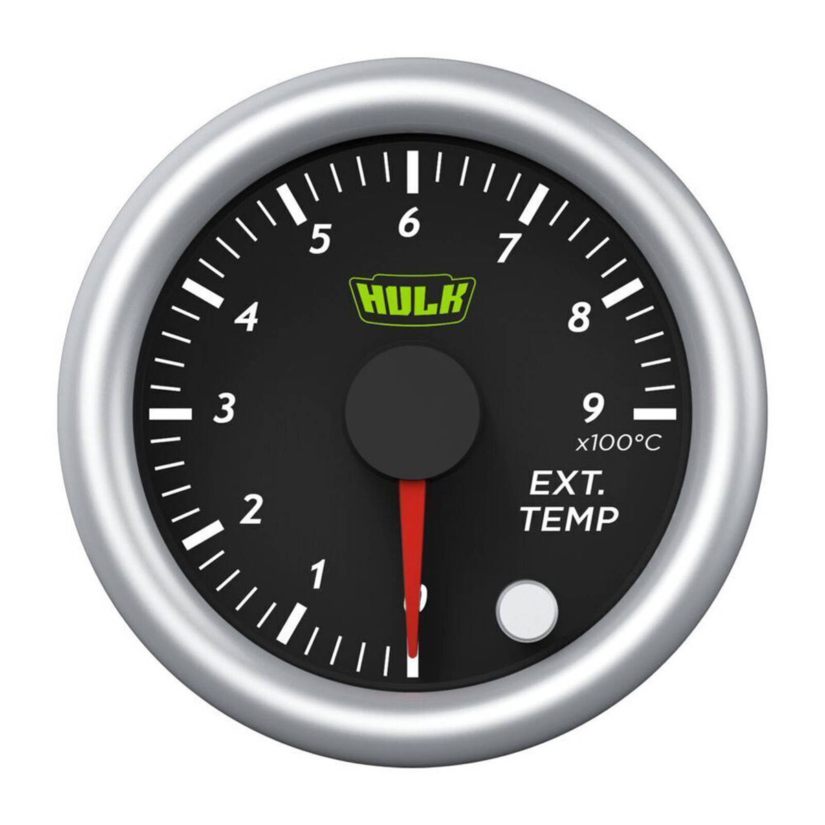 Hulk Pro Exhaust Temp Gauge 0-900 Degrees Celcius 52mm Black/Silver ...