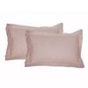 Accessorize 325TC Pair of Tailored Standard Pillowcases 48 cm x 73 cm Blush