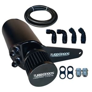 Turbo Pros High Flow -an10 Oil Catch Can For Ford Falcon Xr6 Ba/bf/fg Barra 4.0l