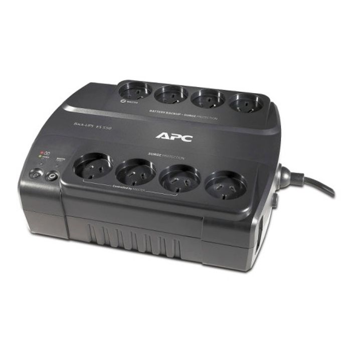 APC by Schneider Electric Back-UPS BE550G-AZ Standby UPS - 550 VA/330 W - Desktop - 16 Hour Recharge - 3 Minute Stand-by