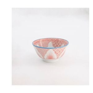 Tokyo Design Studio Lily Flower Tayo Bowl Small Red 13.5x8cm