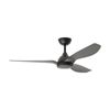 Fanforce Revo Smart DC Ceiling Fan Remote Control 52" Airflow Black/Black