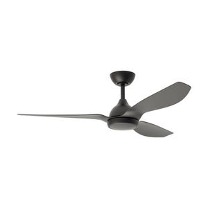 Fanforce Revo Smart DC Ceiling Fan Remote Control 52" Airflow Black/Black