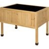 Vegtrug 78 x 58 x 56cm Natural Raised Low Bed Planter