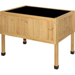 Vegtrug 78 x 58 x 56cm Natural Raised Low Bed Planter