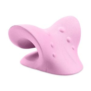Catzon Neck And Shoulder Relaxer Firm Foam For Muscle/tmj Pain Relief-pink