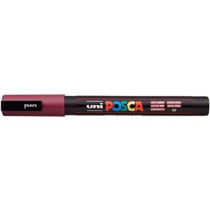 Uni Posca PC-3M Bullet Tip Paint Marker (Red Wine)
