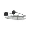 Fusion-Loc 16kg Matte Black Estate Corner Shower Caddy