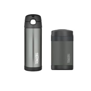 470ml Food Jar And Bottle Combo Charcoal