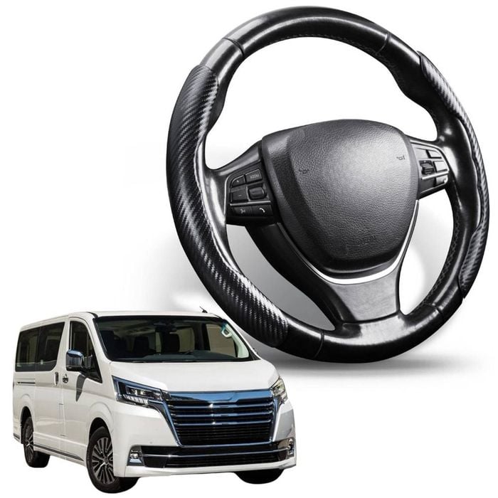 Segmented Steering Wheel Cover for Toyota Granvia 2019 - Current Front Only