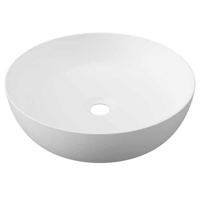 New England Joinery 400mm White Matt Chase Basin