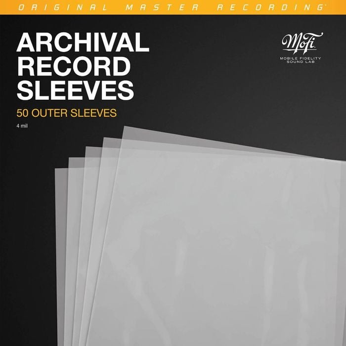 Mobile Fidelity Archival Vinyl Record Outer Sleeves MoFi 50 Pack MFSLOS
