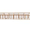 YES4PETS Large Chicken Coop Cat Run 5 metres