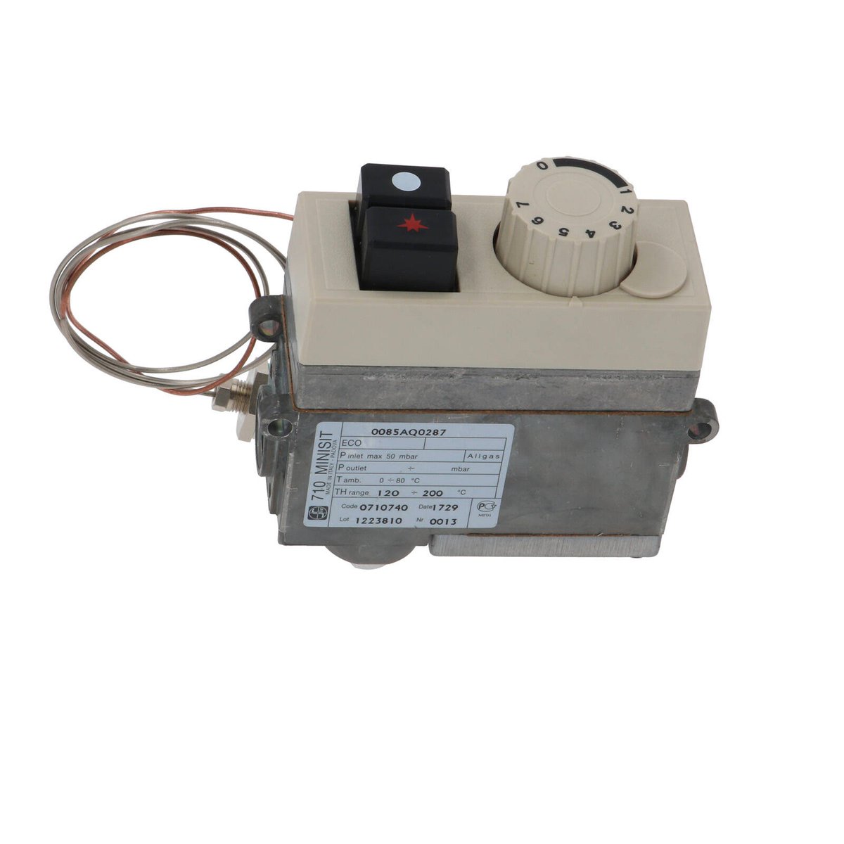 Deep Fryer Gas Control Valve Thermostat Controller