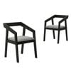 Lincoln Set Of 2 Dining Chairs – Black