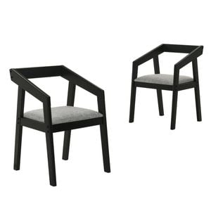 Lincoln Set Of 2 Dining Chairs – Black