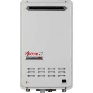 Rheem 27L LPG Gas Continuous Flow External Water Heater
