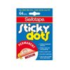 Sellotape Sticky Dots Medium (64 Dots) (Permanent)