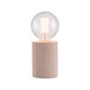Mercator Hudson Ribbed Concrete Light Table Lamp