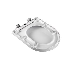 Azzurra White Universal HD Soft Close Seat with Lateral Buffers