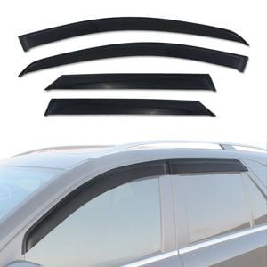 AUSGO Weather Shields for Mercedes Benz ML-Class ML W164 2005-2011 Weathershields Window Visors Wind Deflectors