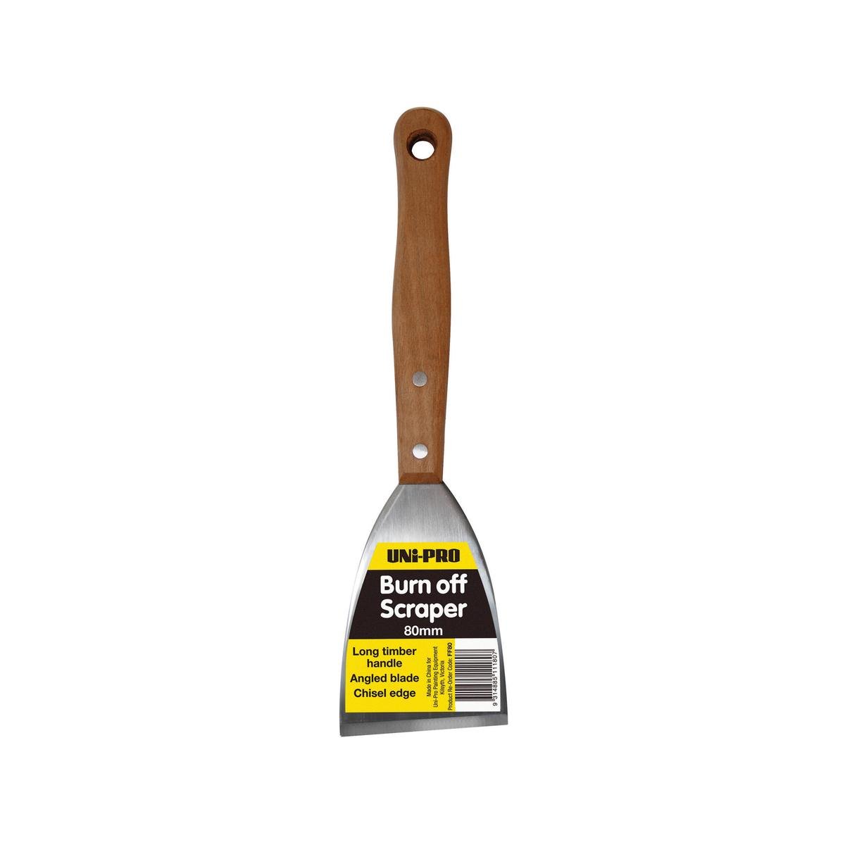 UNi PRO 80mm Burn Off Paint Scraper Bunnings Australia