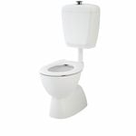 Caroma Care 400 Suite with Caravelle Care Single Flap Seat - White WELS 4 Star 4.5L/Full