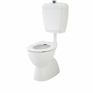 Caroma Care 400 Suite with Caravelle Care Single Flap Seat - White