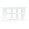 vidaXL Aquarium Stand White 120x40x60 cm Composite Wood fish tank cabinet