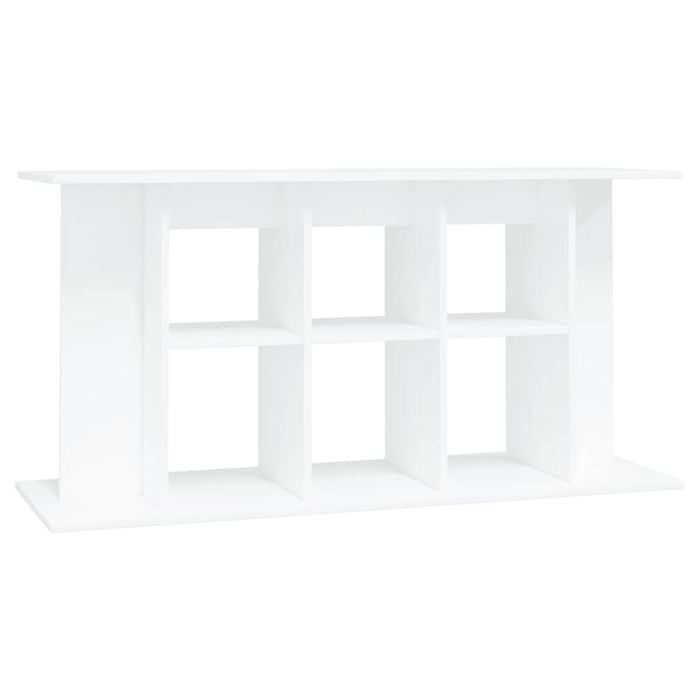 vidaXL Aquarium Stand White 120x40x60 cm Composite Wood fish tank cabinet