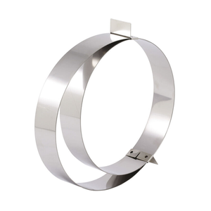 Matfer Bourgeat Stainless Steel Tart Ring - Adjustable