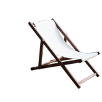 QFurniture Set of 2 Maculata Beach Chairs White