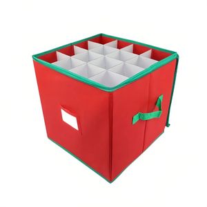 Catzon Christmas Ornament Storage Container with Divider to Protect Holiday Decorations