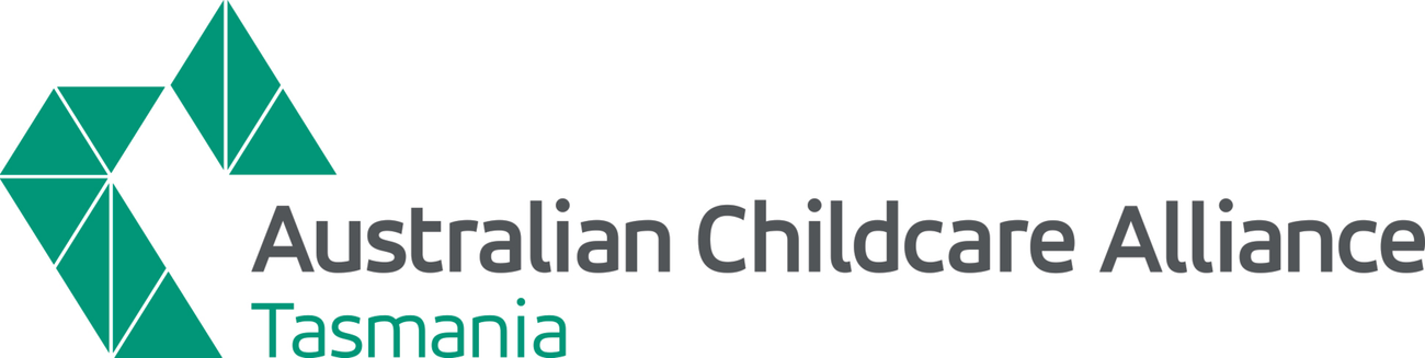 Australian childcare alliance Tasmania logo.