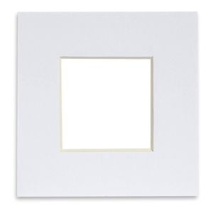 Picture Photo Mount - To Fit Frame Size 10 x 10" for Image Size 6 x 6"
