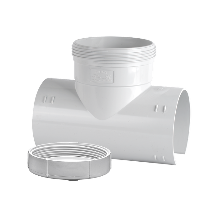 Holman 100mm PVC DWV Snap Tee