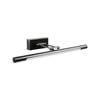 Brilliant 50cm Black Tri Colour LED Adjustable Carlo Picture And Vanity Light