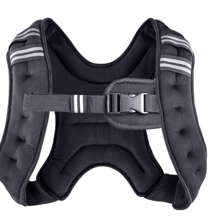 Fohoa 8kg Adjustable Weight Vest With Reflective Strips