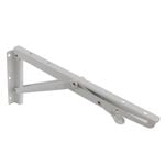Carinya 300 x 145mm White Folding Spring Loaded Bracket