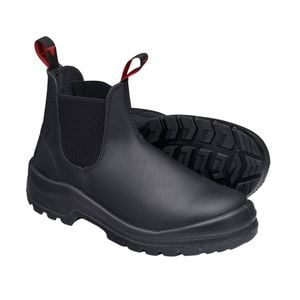 John Bull Unisex Black 5261 Brahman Elastic Side Safety Boot - UK Size 5