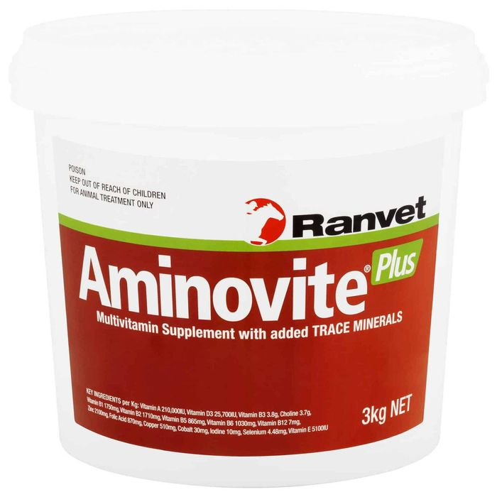 Ranvet Aminovite Plus Horses Multivitamin Supplement 3kg