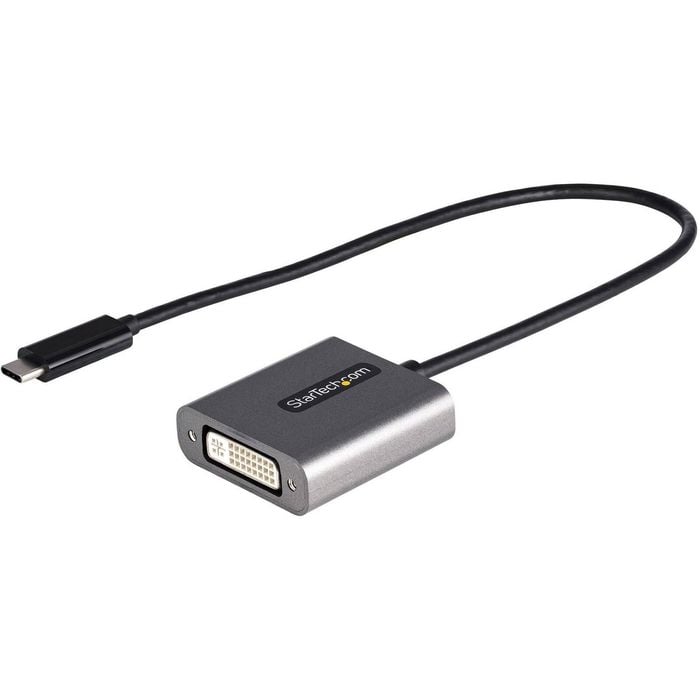 Startech.com Usb C To Dvi Adapter, 1920x1200p, Usb Type-c To Dvi-d Adapter Dongle, Usb-c To Dvi Display/