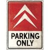 Nostalgic Art Citroën Parking Only 30x40cm Large Metal Sign Wall Hanging Decor