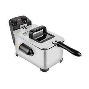 Healthy Choice 3.8L Deep Fryer with Timer Control Knob and Thermal Safety Device